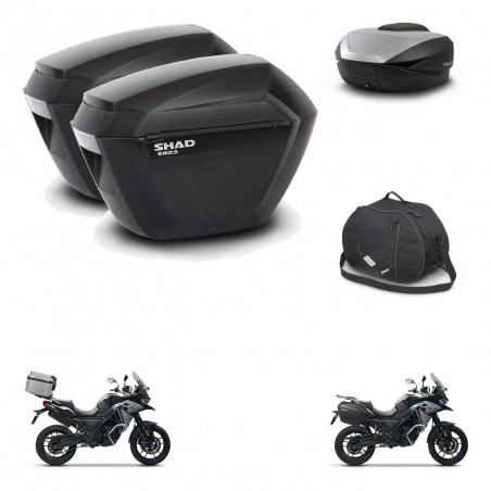 SHAD Baul SH59 + soporte montaje maletas sh23 accesorios 59L KIT-477106