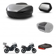 SHAD SH35 PREMIUM suitcases + mounting bracket SH59 trunk accessories 59L KIT-477125