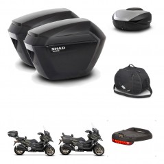SHAD SH59 trunk + mounting bracket sh23 suitcases accessories 59L KIT-477160