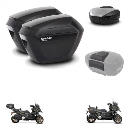 SHAD Baul SH59 + soporte montaje maletas sh23 accesorios 59L KIT-477166