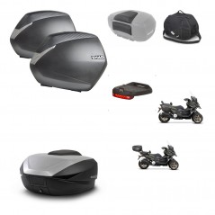 SHAD SH59 trunk + mounting bracket SH36 suitcases accessories 59L KIT-477182