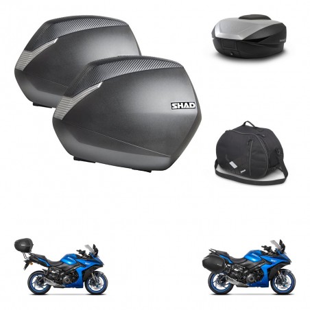 SHAD Baul SH59 + soporte montaje maletas SH36 accesorios 59L KIT-477200