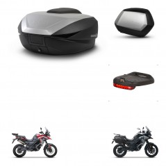 SHAD SH35 PREMIUM suitcases + mounting bracket SH59 trunk accessories 59L KIT-477245