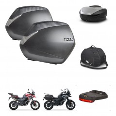 SHAD SH59 trunk + mounting bracket SH36 suitcases accessories 59L KIT-477254