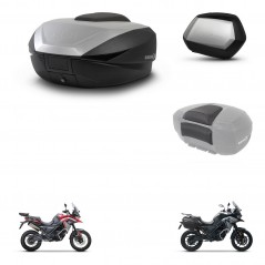SHAD Maletas SH35 PREMIUM + soporte montaje baul SH59 accesorios 59L KIT-477263