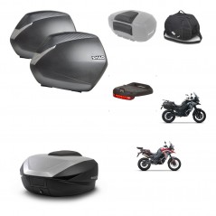 SHAD SH59 trunk + mounting bracket SH36 suitcases accessories 59L KIT-477278