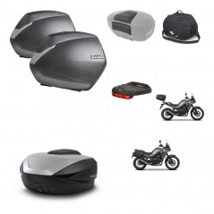 SHAD SH59 trunk + mounting bracket SH36 suitcases accessories 59L KIT-477326