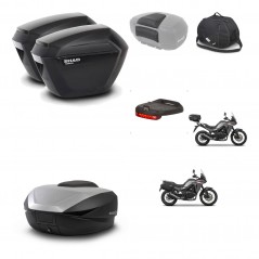 SHAD SH59 trunk + mounting bracket sh23 suitcases accessories 59L KIT-477328