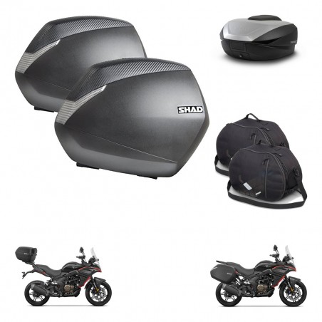 SHAD Baul SH59 + soporte montaje maletas SH36 accesorios 59L KIT-477333