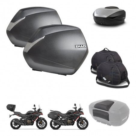 SHAD Baul SH59 + soporte montaje maletas SH36 accesorios 59L KIT-477357