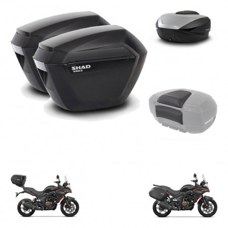 SHAD Baul SH59 + soporte montaje maletas sh23 accesorios 59L KIT-477358