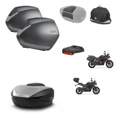 SHAD SH59 trunk + mounting bracket SH36 suitcases accessories 59L KIT-477374