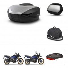 SHAD SH35 PREMIUM suitcases + mounting bracket SH59 trunk accessories 59L KIT-477401