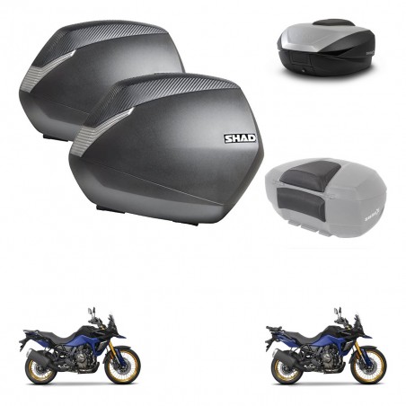 SHAD Baul SH59 + soporte montaje maletas SH36 accesorios 59L KIT-477404
