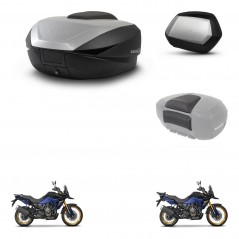 SHAD Maletas SH35 PREMIUM + soporte montaje baul SH59 accesorios 59L KIT-477407