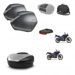 SHAD SH59 trunk + mounting bracket SH36 suitcases accessories 59L KIT-477422