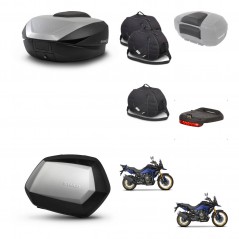 SHAD SH35 PREMIUM suitcases + mounting bracket SH59 trunk accessories 59L KIT-477426