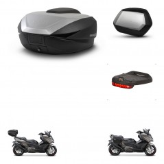 SHAD SH35 PREMIUM suitcases + mounting bracket SH59 trunk accessories 59L KIT-477485