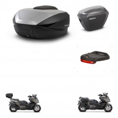 SHAD SH23 alu suitcases + mounting bracket SH59 trunk accessories 59L KIT-477487