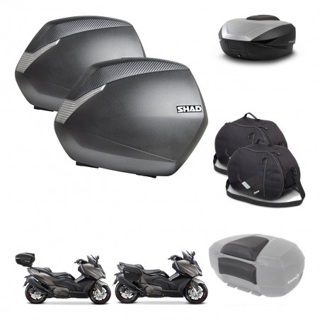 SHAD Baul SH59 + soporte montaje maletas SH36 accesorios 59L KIT-477501