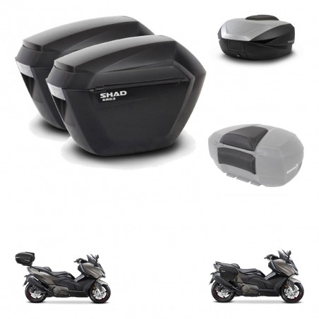 SHAD Baul SH59 + soporte montaje maletas sh23 accesorios 59L KIT-477502