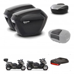 SHAD SH59 trunk + mounting bracket sh23 suitcases accessories 59L KIT-477508