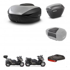 SHAD SH23 alu suitcases + mounting bracket SH59 trunk accessories 59L KIT-477511