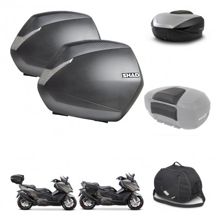 SHAD Baul SH59 + soporte montaje maletas SH36 accesorios 59L KIT-477512