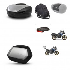 SHAD SH35 PREMIUM suitcases + mounting bracket SH59 trunk accessories 59L KIT-477558
