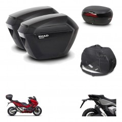 SHAD SH46 trunk + mounting bracket sh23 suitcases accessories 45 L KIT-477586