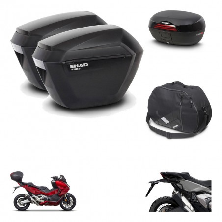 SHAD Baul SH46 + soporte montaje maletas sh23 accesorios 45 L KIT-477586