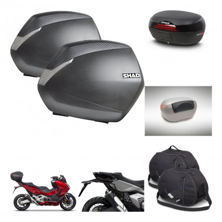 SHAD Baul SH46 + soporte montaje maletas SH36 accesorios 45 L KIT-477597