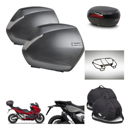 SHAD Baul SH46 + soporte montaje maletas SH36 accesorios 45 L KIT-477621
