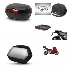 SHAD SH35 PREMIUM suitcases + mounting bracket SH46 trunk accessories 45 L KIT-477641