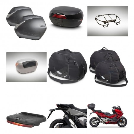 SHAD Baul SH46 + soporte montaje maletas SH36 accesorios 45 L KIT-477663