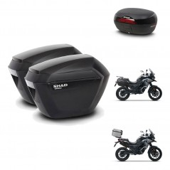 SHAD Baul SH46 + soporte montaje maletas sh23 45 L KIT-477670