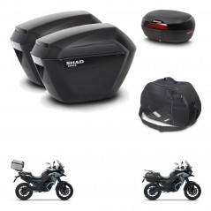 SHAD Baul SH46 + soporte montaje maletas sh23 accesorios 45 L KIT-477682