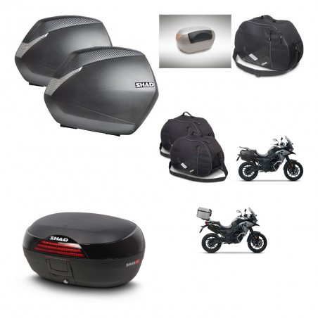 SHAD Baul SH46 + soporte montaje maletas SH36 accesorios 45 L KIT-477705