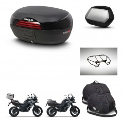 SHAD SH35 PREMIUM suitcases + mounting bracket SH46 trunk accessories 45 L KIT-477720