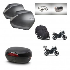 SHAD Baul SH46 + soporte montaje maletas SH36 accesorios 45 L KIT-477741