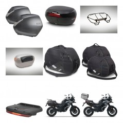 SHAD SH46 trunk + mounting bracket SH36 suitcases accessories 45 L KIT-477759