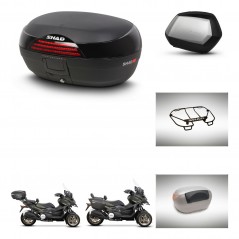 SHAD SH35 PREMIUM suitcases + mounting bracket SH46 trunk accessories 45 L KIT-477839