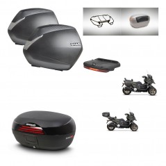 SHAD Baul SH46 + soporte montaje maletas SH36 accesorios 45 L KIT-477842