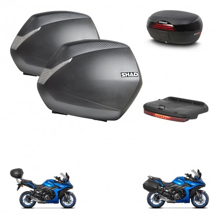 SHAD Baul SH46 + soporte montaje maletas SH36 accesorios 45 L KIT-477866