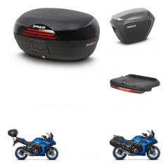 SHAD Maletas sh23 alu + soporte montaje baul SH46 accesorios 45 L KIT-477871