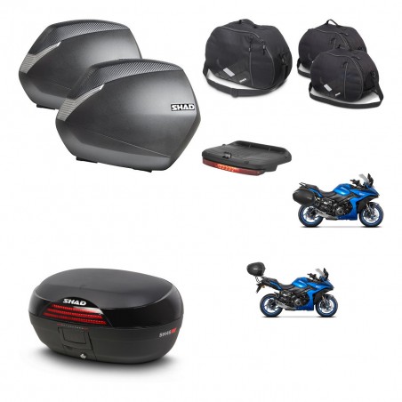 SHAD Baul SH46 + soporte montaje maletas SH36 accesorios 45 L KIT-477879