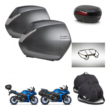 SHAD Baul SH46 + soporte montaje maletas SH36 accesorios 45 L KIT-477909