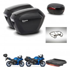 SHAD SH46 trunk + mounting bracket sh23 suitcases accessories 45 L KIT-477916