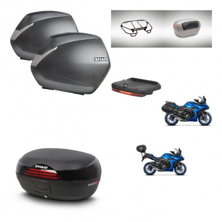 SHAD Baul SH46 + soporte montaje maletas SH36 accesorios 45 L KIT-477938