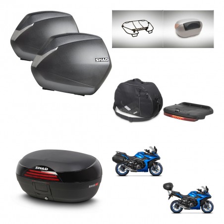 SHAD Baul SH46 + soporte montaje maletas SH36 accesorios 45 L KIT-477950